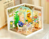 Image 3 for Robotime Blooming Tea Garden DIY Miniature 3D Plastic Model Kit