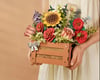 Image 3 for Robotime Wooden Flower Box DIY Miniature 3D Wooden Model Kit