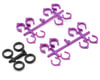 Image 1 for RPM Quick Adjust Spring Clips (Purple)