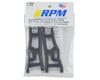 Image 2 for RPM Wide Front A-Arms for Traxxas Rustler/Stampede (Black) (2)