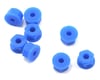Image 1 for RPM 6-32 Nylon Nuts (Neon Blue) (8)