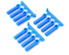 Image 1 for RPM Long Shank 4-40 Rod Ends (Blue) (12)