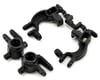 Image 1 for RPM Traxxas 4x4 Caster & Spindle Block Set (Black)