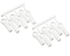 Image 1 for RPM Long Traxxas Turnbuckle Rod End Set (White) (12)