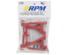 Image 2 for RPM Front Upper & Lower A-Arms for Traxxas 1/16 Revo (Red)