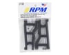 Image 2 for RPM Arrma 4x4 Front Suspension Arm Set (Black)
