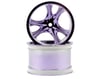 Image 1 for RPM Monster Clawz Monster Truck Wheel (2) (Standard Offset) (Purple Chrome)