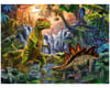 Image 2 for Ravensburger Dinosaur Oasis Jigsaw Puzzle (100pcs XXL)