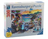 Image 1 for SCRATCH & DENT: Ravensburger Santorini Sunset Large Format Jigsaw Puzzle (300pcs)