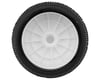 Image 2 for Raw Speed RC SuperMini 1/8 Buggy Pre-Mounted Tires (White) (2) (Super Soft - Long Wear)