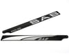 Image 1 for SAB Goblin 600mm "Blackline" 2D Carbon Fiber Main Blades (Silver)