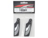 Image 2 for SAB Goblin 80mm Carbon Fiber Tail Blade Set (Black/Silver)