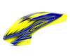 Image 1 for SAB Goblin Goblin 770 Canomod Airbrush Canopy (Yellow /Blue)