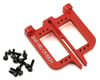 Image 1 for SAB Goblin Aluminum Front Servo Support Set (2) (Red)