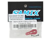 Image 2 for Samix Aluminum Clamp Lock Servo Horn (25T) (Red)