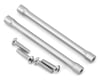Image 1 for Samix SCX10 Front/Rear Body Mount Stiffener Post (Silver)