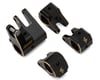 Image 1 for Samix SCX10 Pro Brass Lower Shock Suspension Link Mount Set (Black)