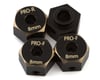 Image 1 for Samix Axial SCX10 Pro Brass Hex Adapters (8mm) (4)