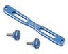 Image 1 for Samix SCX10 II Shock Plate Stiffener (Blue)