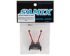 Image 2 for Samix SCX24 Brass Servo Mount & Aluminum 4-Link w/29.5mm Links (Red)
