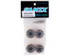 Image 4 for Samix SCX24 Aluminum & Brass 1.0" Beadlock Wheel Set (Black) (4)