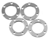 Image 4 for Samix SCX24 Aluminum & Brass Adjustable Offset 1.0" Beadlock Wheels (Silver) (4)