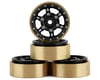 Related: Samix SCX24 Aluminum & Brass Adjustable Offset 1.0" Beadlock Wheels (Black) (4)