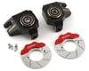 Related: Samix SCX6 Brass Heavy Duty Steering Knuckle Set w/Brake Rotor (Black)