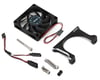 Image 1 for Samix Axial SCX-6 70mm Motor Fan w/Aluminum Heatsink (Black)