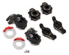 Image 1 for Samix TRX-4 Brass Steering Knuckle, C-Hub, Portal Cover & Scale Brake Rotor Set
