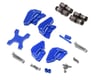 Image 1 for Samix TRX-4M Aluminum Shock Bodies & Plates Set (Hard Coated) (Blue)