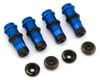 Image 1 for Samix TRX-4M Aluminum Shock Body Set w/Brass Shock Spring Retainer (Blue) (4)