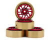 Related: Samix Aluminum/Brass Bead-lock Wheels for Traxxas TRX-4M (Red) (4) (35g)