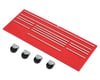 Scale By Chris Scale Shop Series Classic XL Tool Box Face w/Casters (Red)
