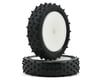 Image 1 for Schumacher "Mini Spike Slim" Premounted 2.2 1/10 2WD Buggy Front Tires (2) (Whit