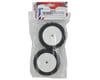Image 2 for Schumacher "Mini Spike Slim" Premounted 2.2 1/10 2WD Buggy Front Tires (2) (Whit