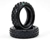 Image 1 for Schumacher "Cut Stagger" Low Profile 2.2" 1/10 2WD Buggy Front Turf Tires (2) (Green)