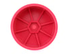 Image 2 for Schumacher 12mm 1/10 4WD Buggy Front Hex Wheels (Pink) (2)