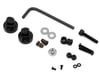 Image 1 for Schumacher Big Bore Aluminum Shock Caps for L1R, LD3 & ST2 (Black) (2)