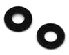 Image 1 for Schumacher Alloy Aluminum Big Bore Shock Cap Washers (Black) (2) (L1R/LD3/ST2)