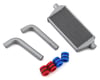 Sideways RC Scale Drift Full Intercooler Kit (Silver) (Small)