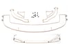 Image 3 for Sideways RC Polycarbonate Front Scale RB Splitter (Clear)