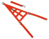 Sideways RC Scale Drift Triangle Window Net (Red)