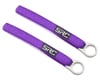Sideways RC Scale Drift Nylon Tow Sling w/Steel Ring (Purple) (2)