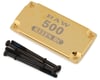 Image 1 for Reefs RC RAW500 "Brass Bottomz" Servo Bottom Case (10.5g)