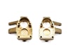 Image 7 for Reefs RC Axial SCX10 Pro Brass Portal Steering Knuckles (Gold) (2) (46g)