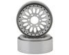 Image 1 for Reefs RC SHIELD 1.9" Beadlock Wheels w/Reef Hubs & Rings (Silver) (2)