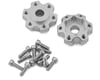 Image 1 for Reefs RC 12mm Hex "DOT" CNC-Machined Aluminum Hubs (Silver) (2) (2mm Offset)