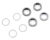 Image 1 for Serpent Aluminum Shock Adjuster Nut & O-Ring Set (4)