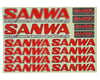 Image 1 for Sanwa/Airtronics Decal Sheet
